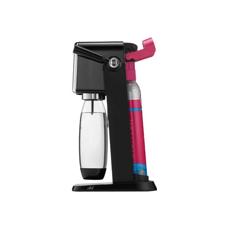 SodaStream Aparat de sifon SodaStream ART Negru, cu sticlă PET reutilizabilă 1 L, preparare rapidă apă carbogazoasă acasă