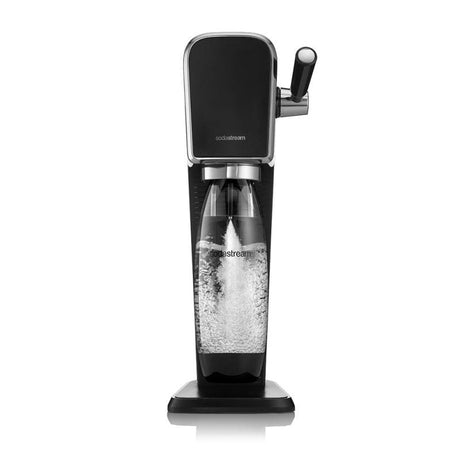 SodaStream Aparat de sifon SodaStream ART Negru, cu sticlă PET reutilizabilă 1 L, preparare rapidă apă carbogazoasă acasă