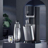 SodaStream Aparat de sifon SodaStream DUO negru, set cu 1 sticlă din sticlă și 1 sticlă PET