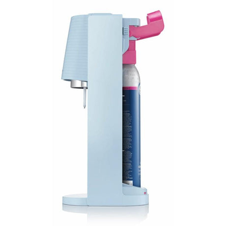 SodaStream Aparat de sifon SodaStream Terra albastru deschis, Quick Connect, cu butelie CO2 și sticlă PET 1 L