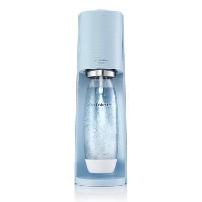 SodaStream Aparat de sifon SodaStream Terra albastru deschis, Quick Connect, cu butelie CO2 și sticlă PET 1 L