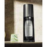 SodaStream Aparat de carbonatat apă SodaStream Terra Megapack QC, negru, cu 3 sticle reutilizabile