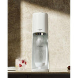 SodaStream Aparat SodaStream Terra Megapack QC pentru apă carbogazoasă, alb, cu 3 sticle reutilizabile