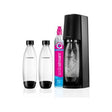 SodaStream Aparat de carbonatare SodaStream Terra Valuepack QC, negru, cu 2 sticle reutilizabile incluse