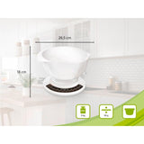 Leifheit Cântar de bucătărie digital Soehnle Culina Pro, 5 kg, alb (65054)