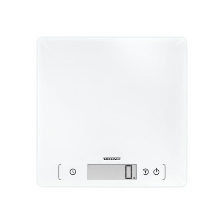 Leifheit Cântar de bucătărie Soehnle Page Comfort 400, 10 kg, alb, funcție TARE (61505)