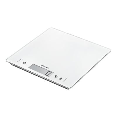 Leifheit Cântar de bucătărie Soehnle Page Comfort 400, 10 kg, alb, funcție TARE (61505)