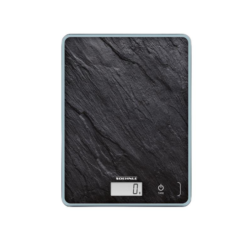 Leifheit Cântar digital de baie Soehnle Page Compact 300, sticlă securizată, Slate Black, pornire/oprire automată (61515)
