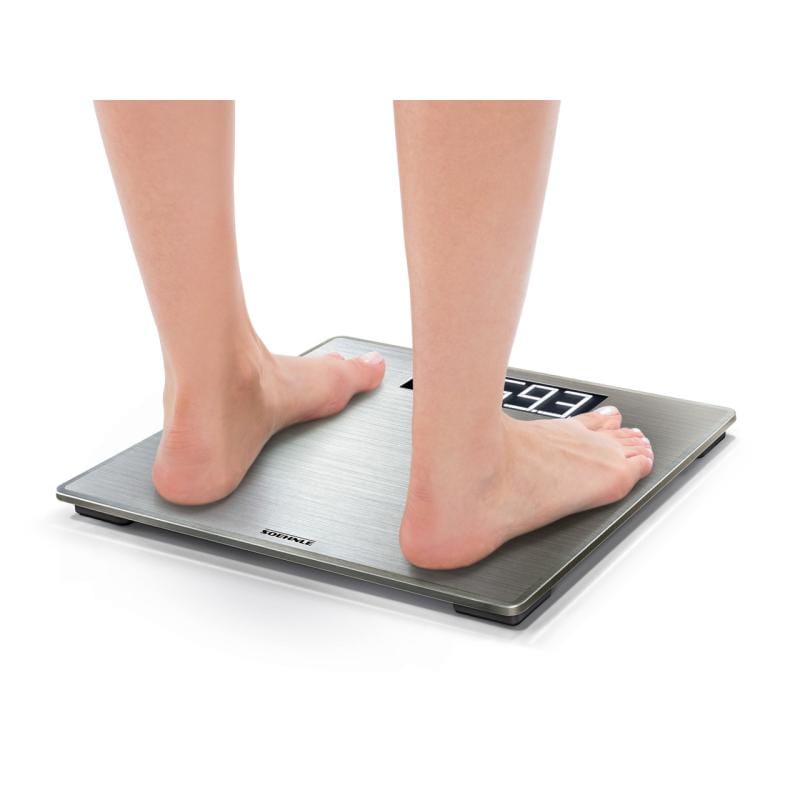 Leifheit Cântar de baie digital Soehnle Style Sense Safe 300, 180 kg, argintiu (63867)