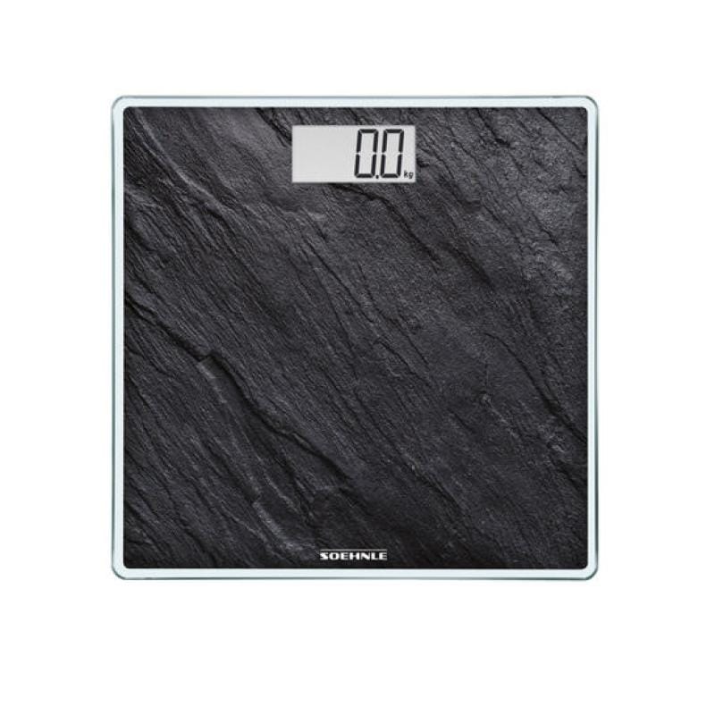 Leifheit Cântar digital de baie Soehnle Style Sense Compact 300 Slate, negru, 180 kg (63881)