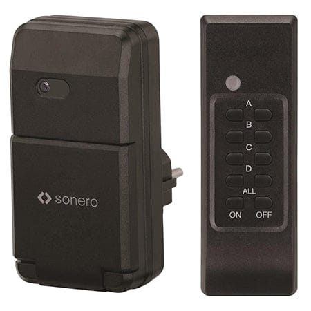 Sonero Priza Sonero - Priza Pentru Exterior CU Telecomanda 1100W | S-RCS301