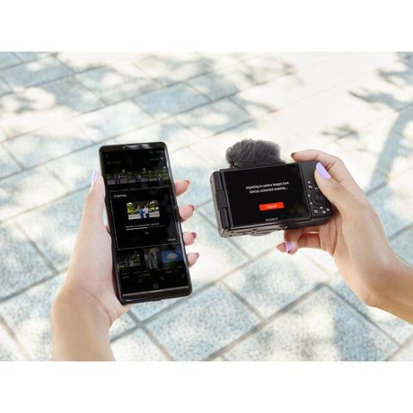 Sony Cameră compactă pentru vlogging Sony ZV-1F, neagră (ZV1FBDI EU)