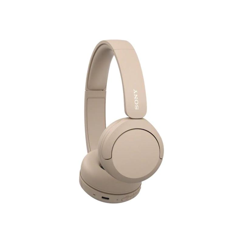 Sony Căști Bluetooth Sony WH-CH520 Bej, Over-Ear, Microfon Integrat, Autonomie Mare, Control pe Cască