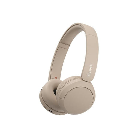 Sony Căști Bluetooth Sony WH-CH520 Bej, Over-Ear, Microfon Integrat, Autonomie Mare, Control pe Cască