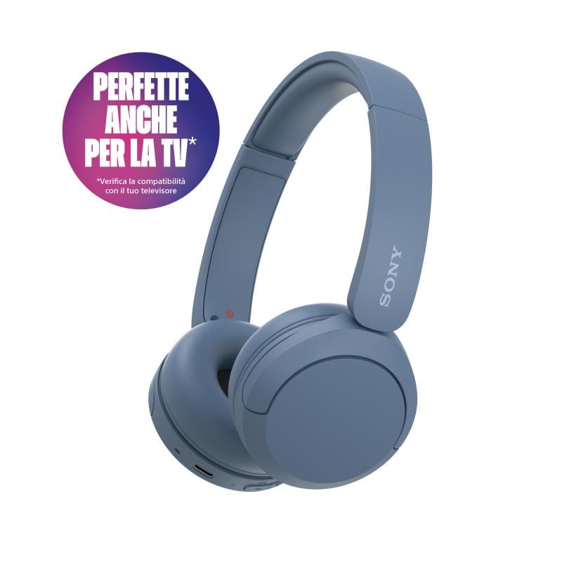 Sony Căști Bluetooth On-Ear Sony WH-CH520, Albastru (WHCH520L CE7)