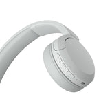 Sony Căști Sony WH-CH520 Bluetooth Wireless, Alb, Multipoint, autonomie până la 50 ore, încărcare USB-C