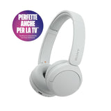 Sony Căști Sony WH-CH520 Bluetooth Wireless, Alb, Multipoint, autonomie până la 50 ore, încărcare USB-C