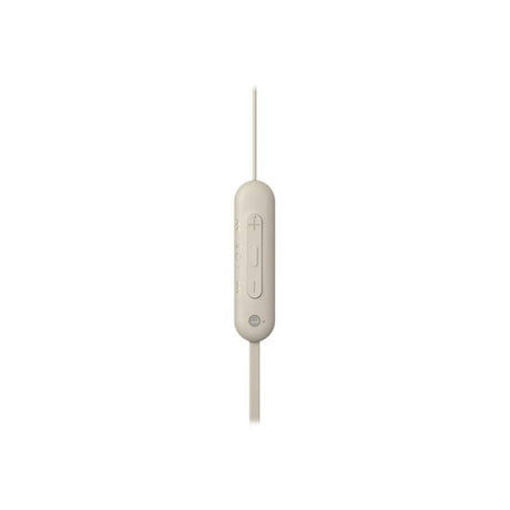 Sony Căști Bluetooth In-Ear Sony WI-C100 Bej (WIC100C CE7) cu bandă pentru gât
