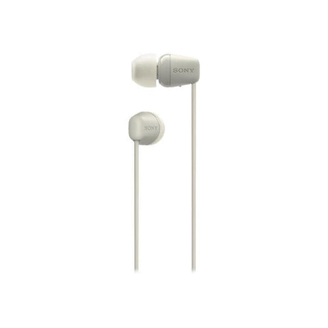 Sony Căști Bluetooth In-Ear Sony WI-C100 Bej (WIC100C CE7) cu bandă pentru gât