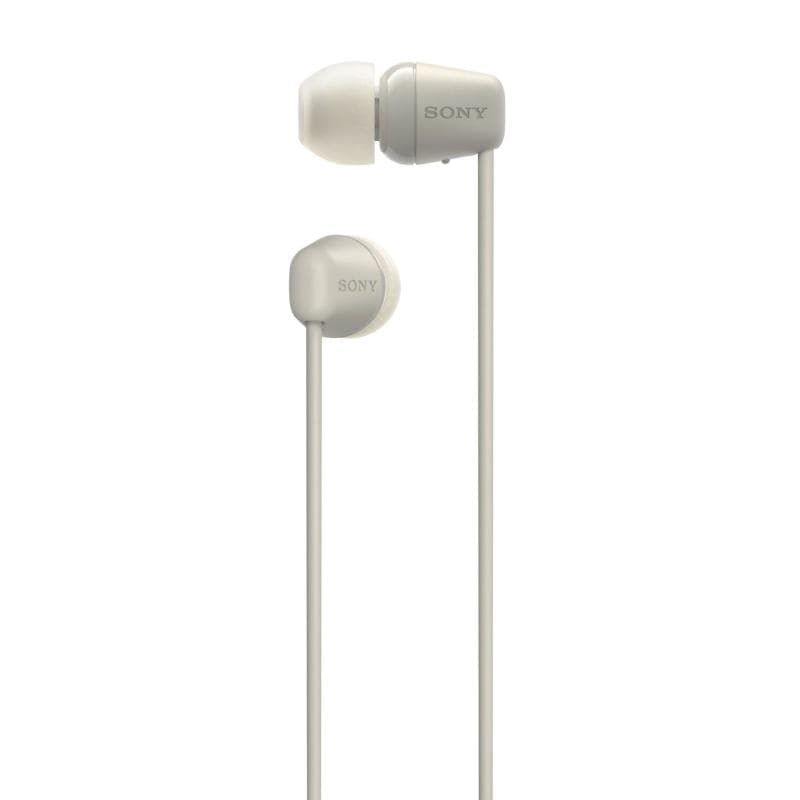 Sony Căști Bluetooth In-Ear Sony WI-C100 Bej (WIC100C CE7) cu bandă pentru gât