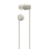 Sony Căști Bluetooth In-Ear Sony WI-C100 Bej (WIC100C CE7) cu bandă pentru gât