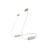 Sony Căști Bluetooth In-Ear Sony WI-C100 Bej (WIC100C CE7) cu bandă pentru gât