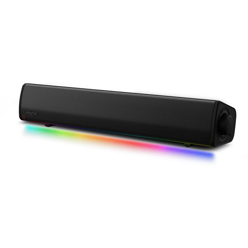 CREATIVE Sound Blaster GS3 Soundbar, 12W RMS, Bluetooth 5.4, SuperWide, RGB, black