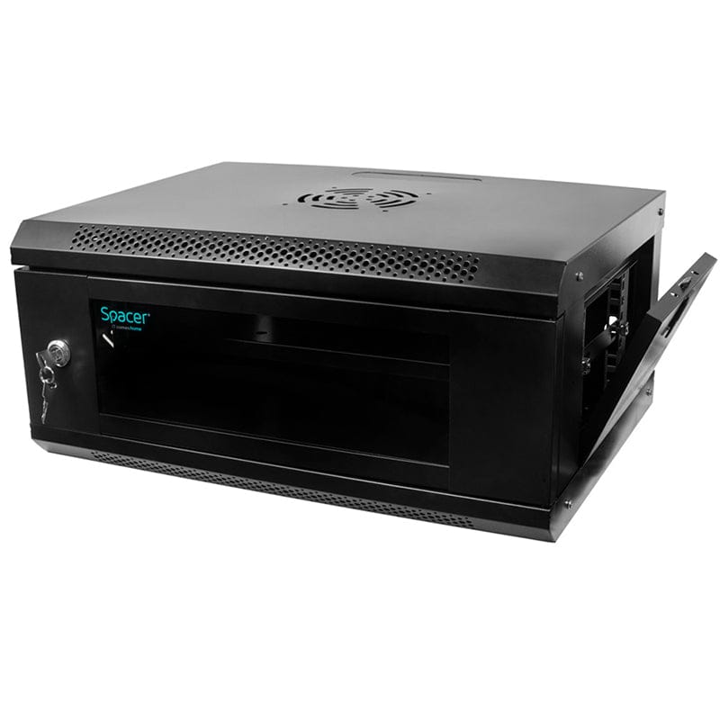 Spacer Rack extern Rack extern Spacer KOM-SPCW4U | Negru