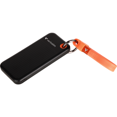 Pocket SSD USB 3.2 Gen 2 1TB Black/Orange Verbatim