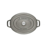 Zwilling Cratită ovală Staub La Cocotte 27 cm, gri, din fontă emailată (40500-276-0)
