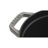Zwilling Cratită ovală Staub La Cocotte 27 cm, gri, din fontă emailată (40500-276-0)