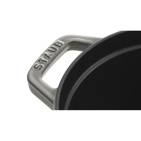 Zwilling Cratită ovală Staub La Cocotte 27 cm, gri, din fontă emailată (40500-276-0)