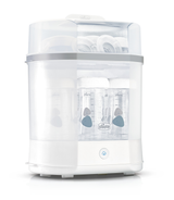 Sterilizator Electric cu Aburi Chicco 3 în 1 Steril Natural, 0luni+