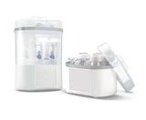 Sterilizator Electric Digital Chicco cu Uscator Biberoane și Accesorii Mici, 0luni+