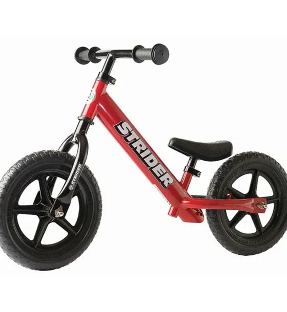 Strider Bicicleta fara pedale pentru copii Strider 12 Classic Balance 2-5 ani Rosu
