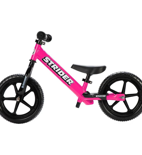 Strider Bicicleta fara pedale pentru copii Strider 12 Sport Balance 2-5 ani roz