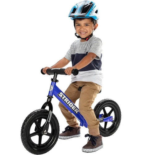Strider Bicicleta fara pedale Strider 12 Sport Balance pentru copii intre 2 si 5 ani Albastru