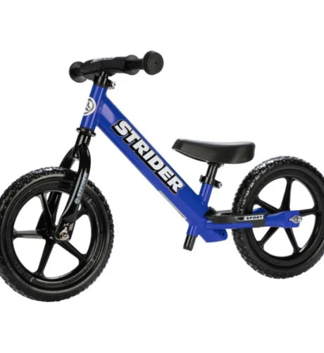 Strider Bicicleta fara pedale Strider 12 Sport Balance pentru copii intre 2 si 5 ani Albastru