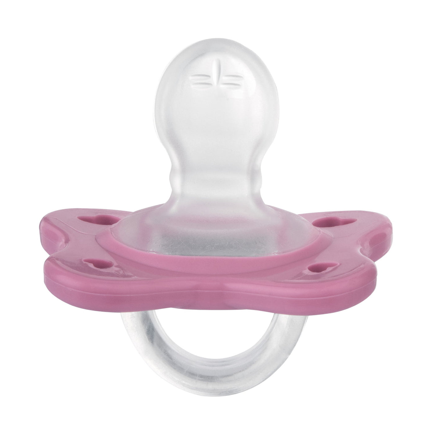 Suzeta Anatomica Chicco Physioforma Dualsoft, 2buc, Roz, 6-16luni