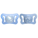 Suzeta Chicco Physioforma Micro, 2 Bucati, Blue, 0-2luni