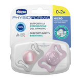 Suzeta Chicco Physioforma Micro, 2 Bucati, Pink, 0-2luni