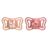 Suzeta Chicco Physioforma Light, 2bucati, Roz, 16-36luni