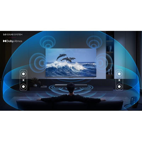 TCL Soundbar TCL S45HE Compact pentru TV, Sunet Clar pentru Filme, Jocuri și Muzică, Montare pe Perete sau pe Mobilier