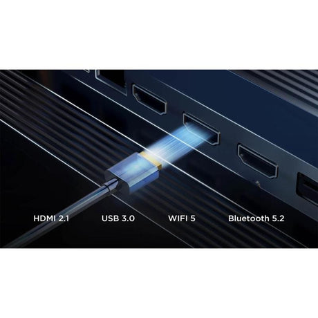 TCL Televizor TCL 43T69C 43” QLED, imagine vibrantă și contrast clar, design modern pentru orice cameră
