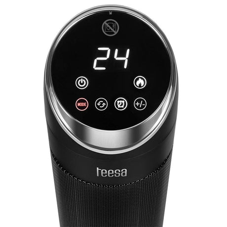 Teesa Aeroterma Aerotermă Teesa TSA9017 | 2000W, Negru