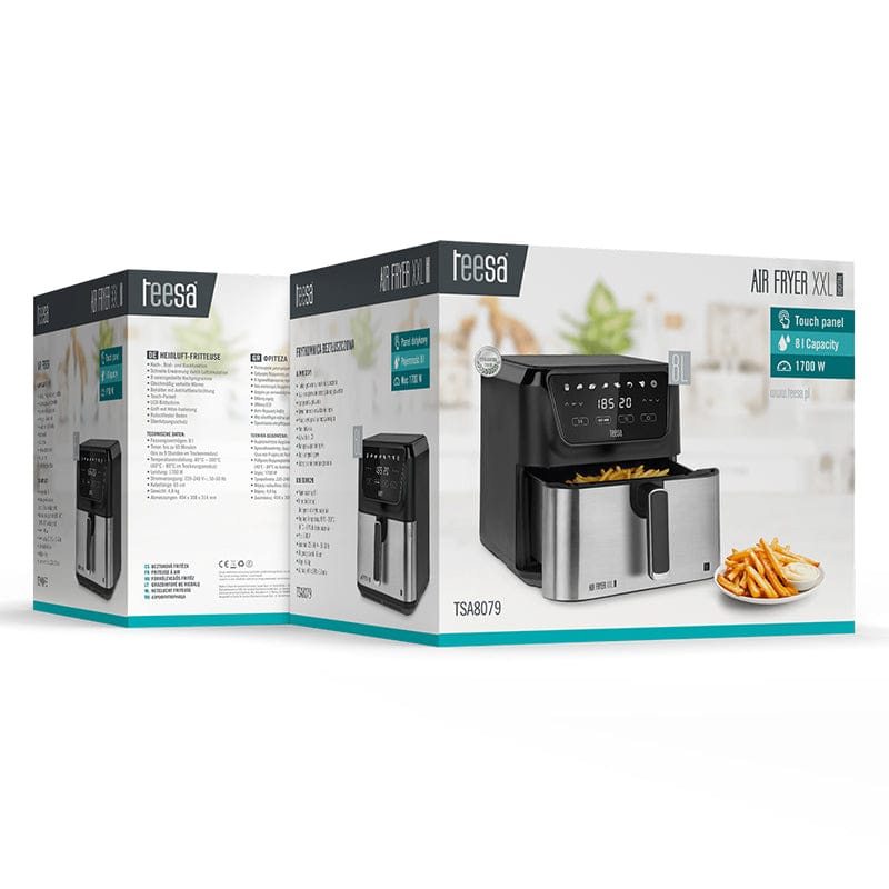 Teesa Air Fryer Air Fryer Teesa TSA8079 | 1700W, 8L