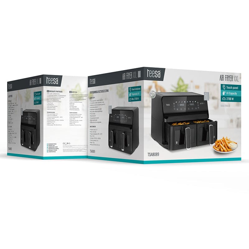 Teesa Air Fryer Air Fryer Teesa TSA8089 | 2700W, 8L