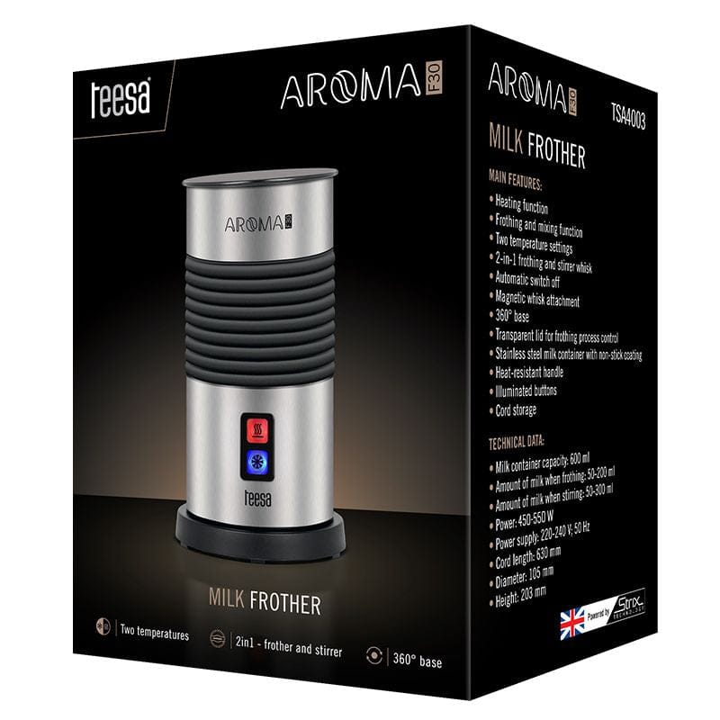 Teesa Aparat spumare Cafetieră Teesa | Negru