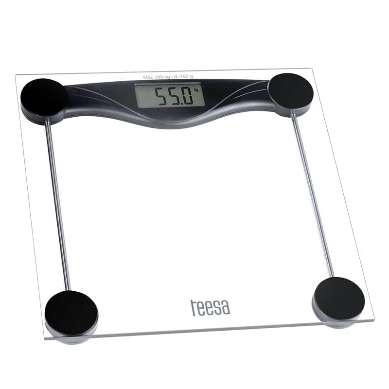 Teesa Cantar corporal Cântar Corporal Teesa TSA0801 | 180kg, CR2032, Roșu, Digital