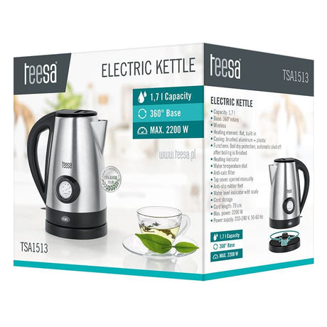 Teesa Fierbator Fierbator Teesa TSA1513 | 2200W, 1.7L, Inox
